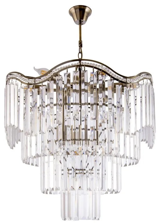 Luster na reťazi 7xE27/60W/230V