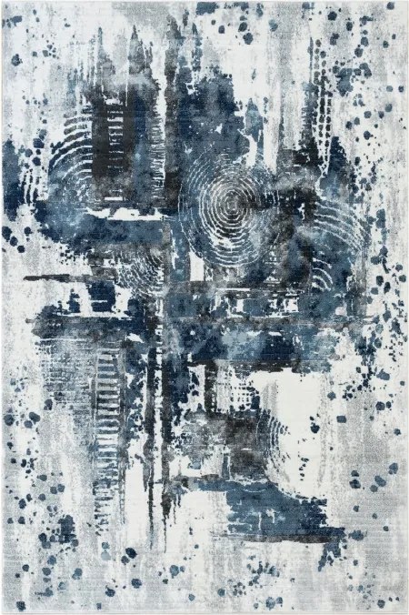 Koberec Argent 15105 U11 modrý / sivý