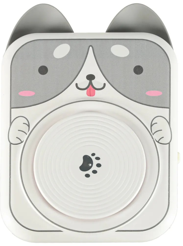 KIK Detský elektrický hrnčiarsky kruh – kreatívna sada s hlinou, motív psík, USB pre deti 3+