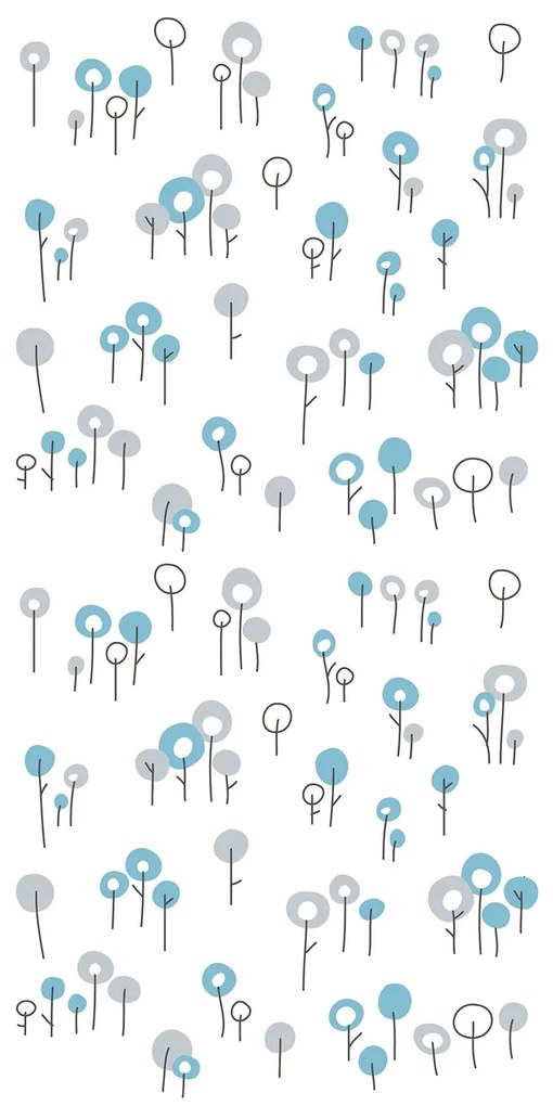 Tapeta - Púpavy, modré