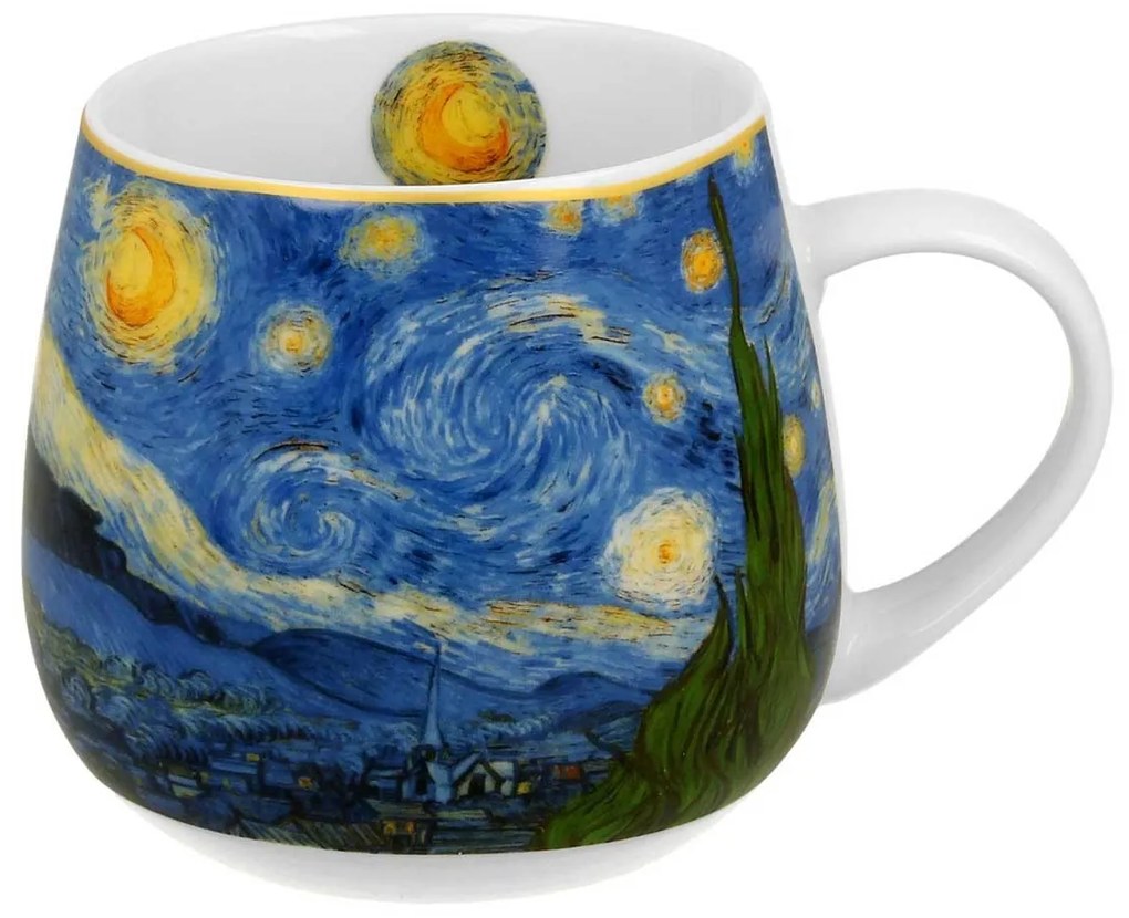 Porcelánový hrnček Van Gogh Starry Night 430 ml