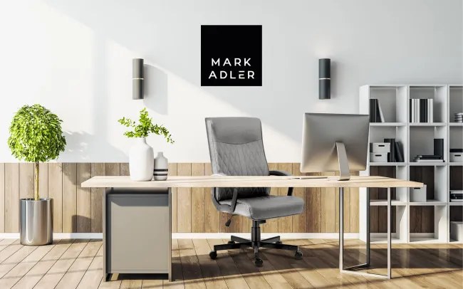 Kancelárska stolička Mark Adler - Boss 3.2 Grey