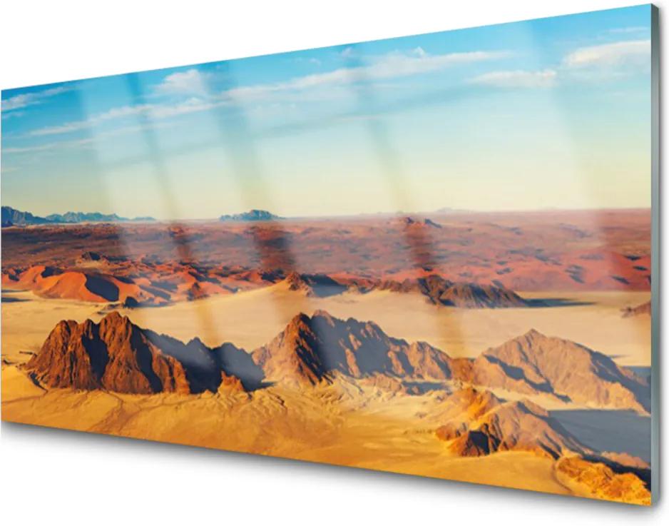 Obraz plexi Púšť Nebo Krajina