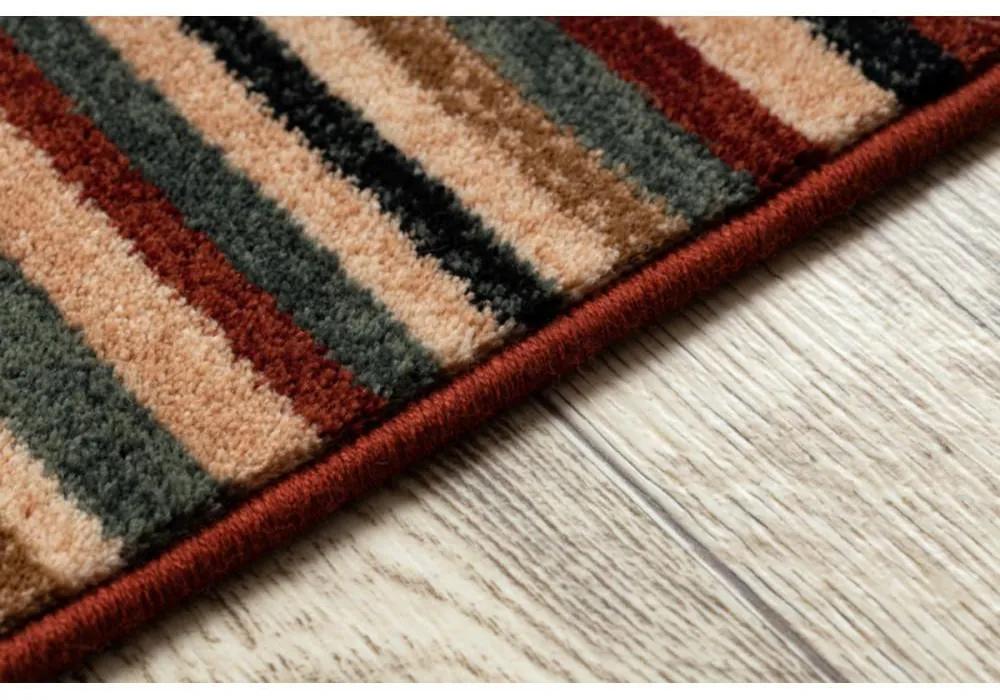 Vlnený kusový koberec Aksu terakota 80x160cm