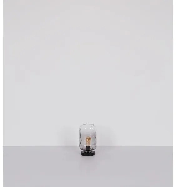 Globo 16046TS - Stolná lampa DARINA 1xE27/60W/230V šedá