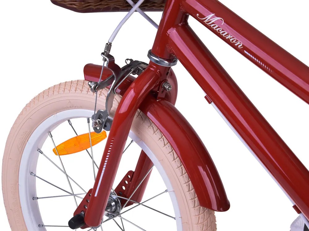 Detský bicykel 16" MACARON 16B-6.3 RoyalBaby RO0175 - tehlový