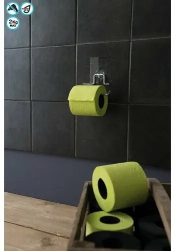 Compactor Samolepiaci držiak toaletného papiera Bestlock Magic, chróm