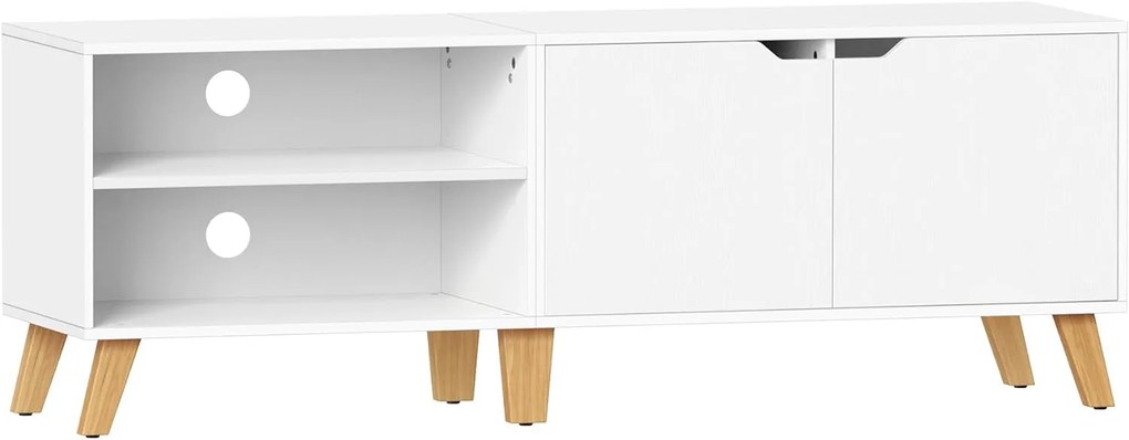 TV stolík Vasagle Indigo biely