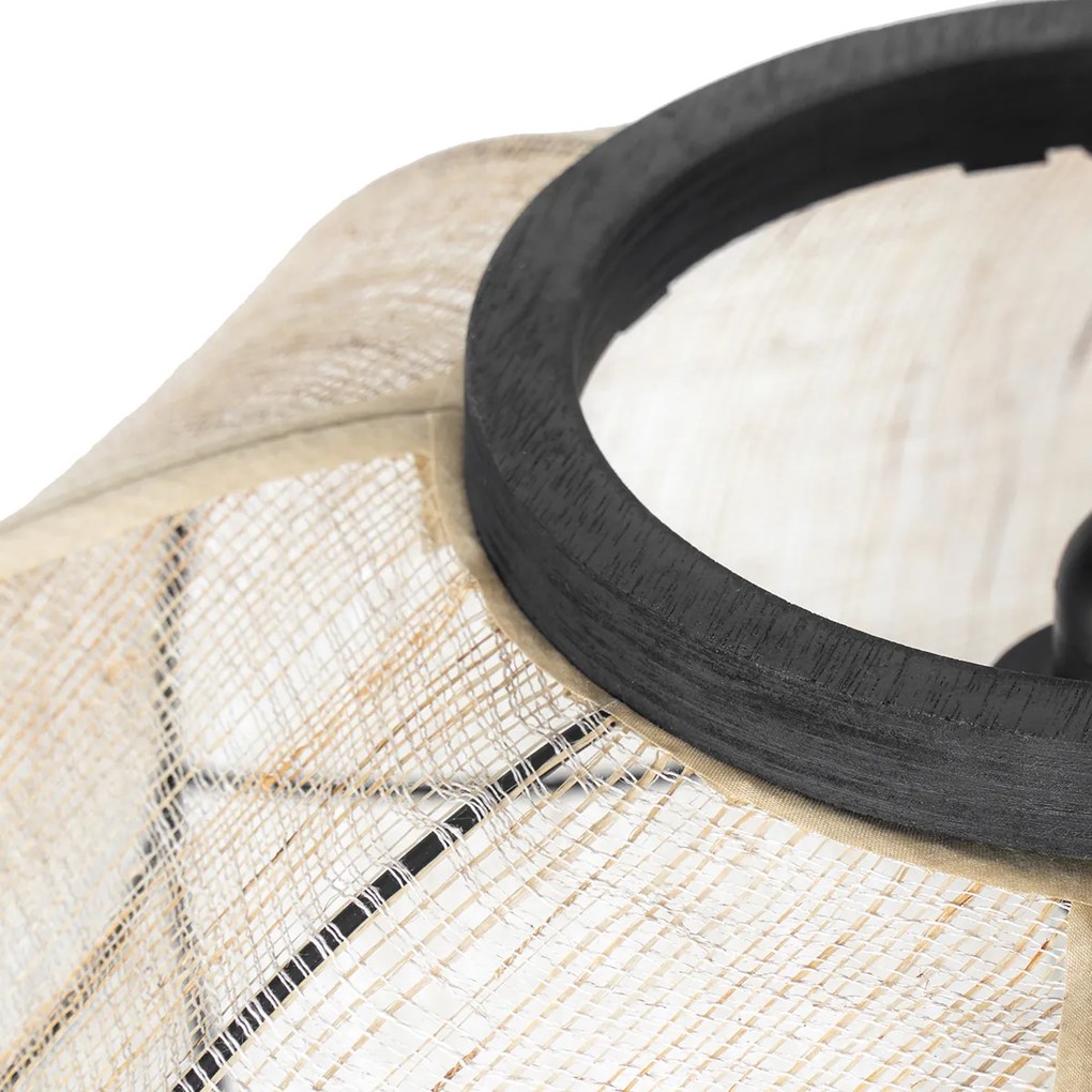 Inteligentné závesné svietidlo hnedé 48 cm vrátane Wifi G95 - Rob