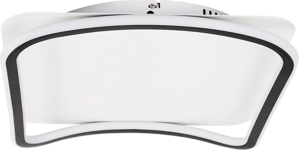 Stropné LED svietidlo Cali Square, 1x LED 30w, 4000k, b