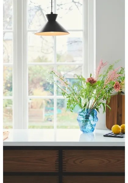 Nordlux - Luster na lanku DIAL 1xE27/40W/230V čierna