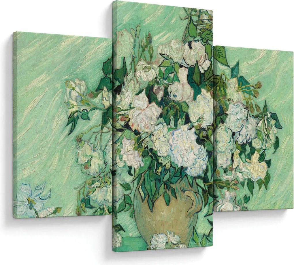 Obraz - Vincent van Gogh, Roses, reprodukcia (90x60 cm)