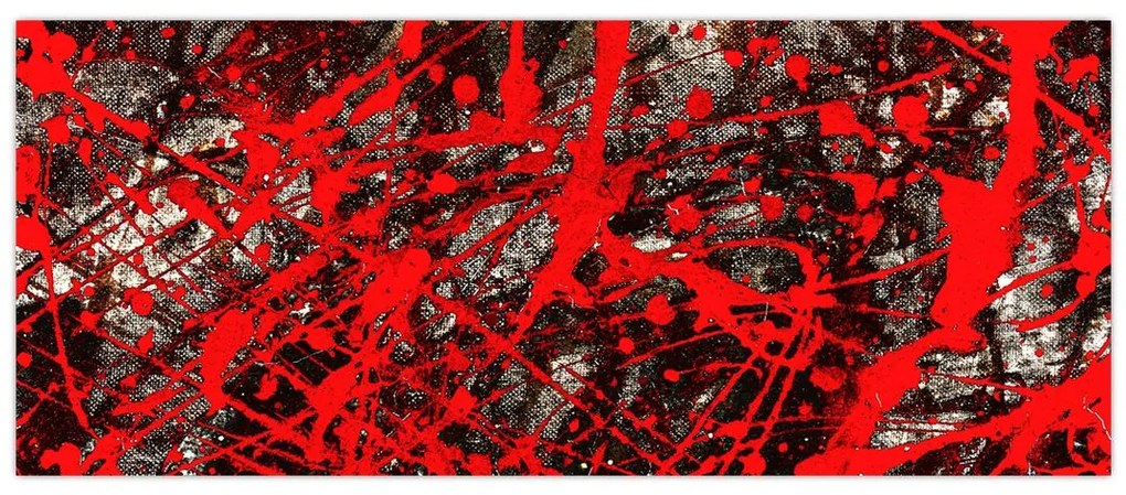 Obraz - Expresívne abstrakcie (120x50 cm)