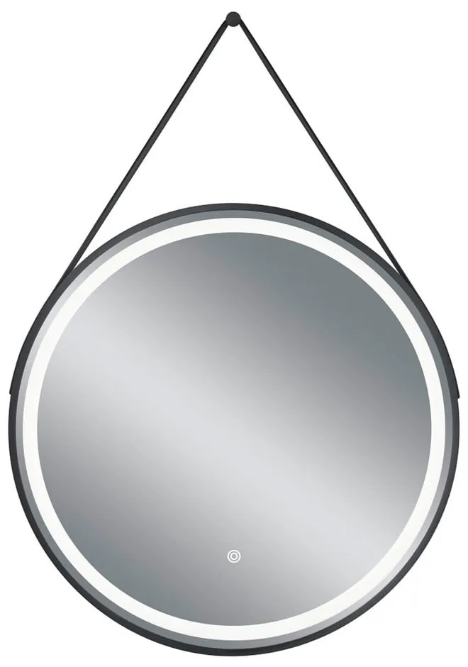 Nástenné zrkadlo s osvetlením ø 60 cm Fine – Mirrors and More