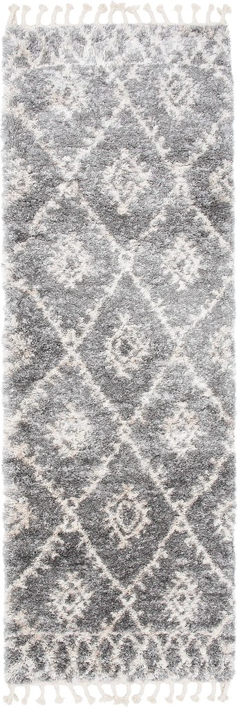 TA Koberec DC55B TMAVOSIVÁ AZTÉCKA EJF Rozmer: 70x300 cm