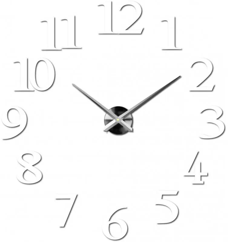 Stylesa - Elegantné nástenné hodiny  2D i čierne X0066