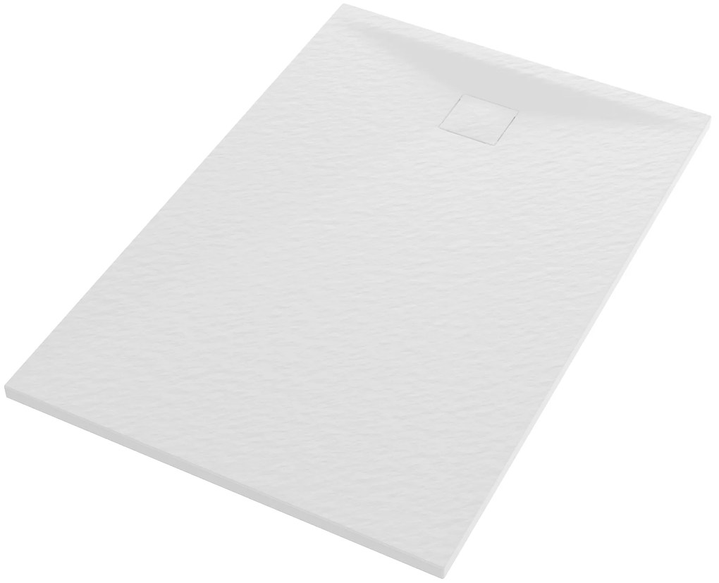 Erga Oldaf, SMC obdĺžniková sprchová vanička 150 x 80 cm, biela matná, ERG-GMA-OL-80150