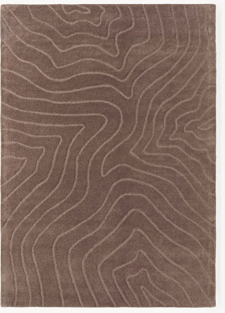 Ručne tuftovaný vlnený koberec Aaron