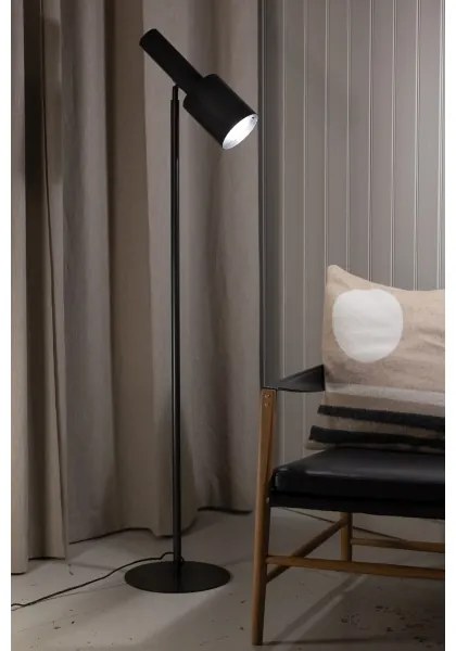 Markslöjd 108542 - Stojacia lampa OZZY 1xE27/40W/230V čierna
