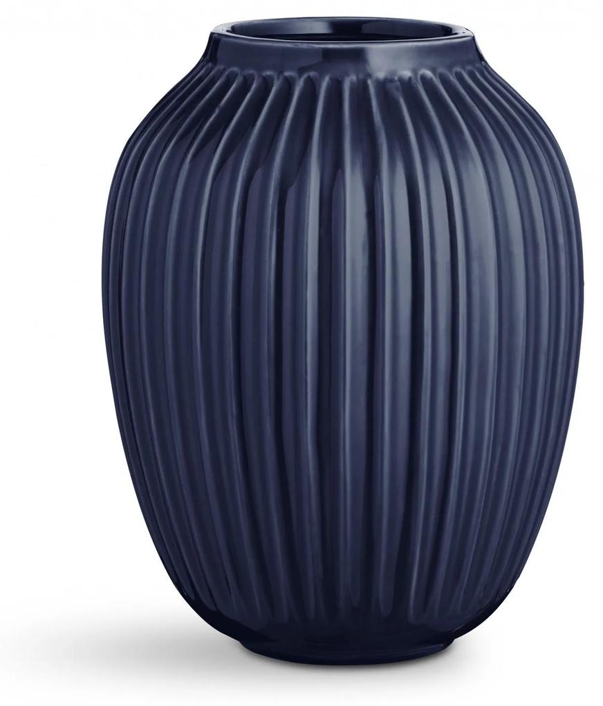 KÄHLER Keramická váza Hammershøi Indigo 25 cm