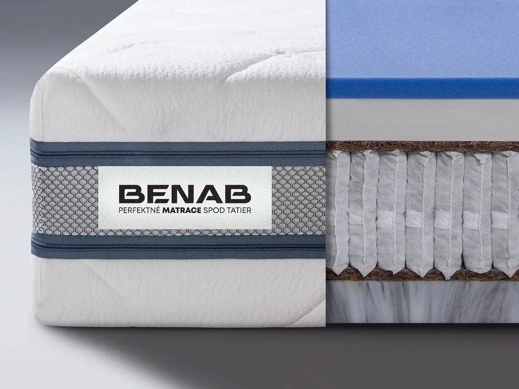 Taštičkový matrac Benab Perzeus Viscool S2000 200x90 cm (T3/T5). Akcia -9%. Vlastná spoľahlivá doprava až k Vám domov. 763567