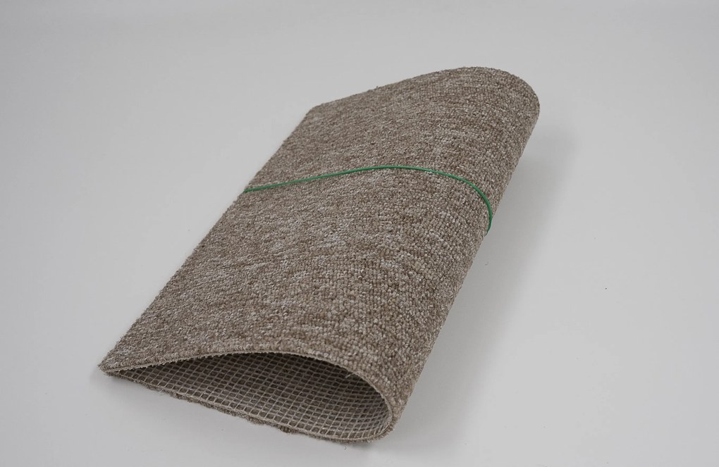 Associated Weavers, Koberec metráž Medusa 33, na mieru, šíře 4m, béžová, ab (mriežka), chodba / predsieň