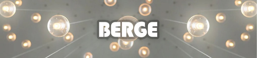 BERGE LED hliníkový profil 1m biely prisadený - sada
