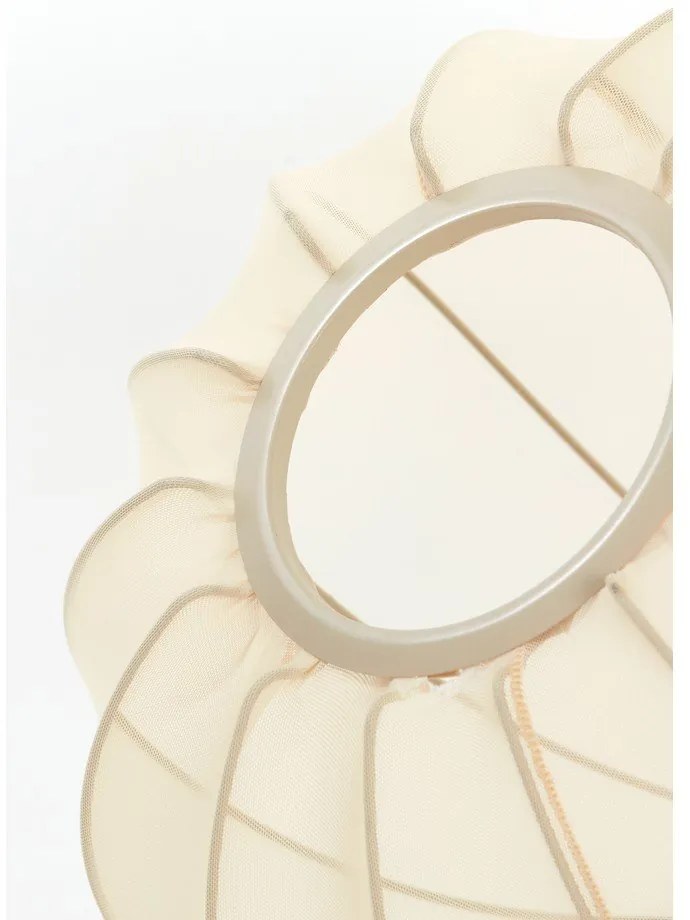 Béžové závesné svietidlo s textilným tienidlom ø 39 cm Elati – Light & Living