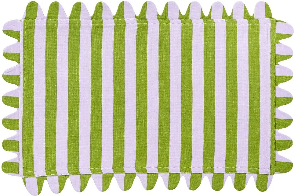 VEGAS STRIP Prestieranie 49 x 33 cm - zelená/sv. fialová