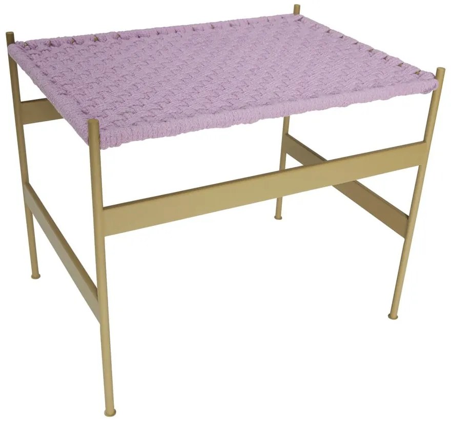 Fialová lavica Peri – Hübsch