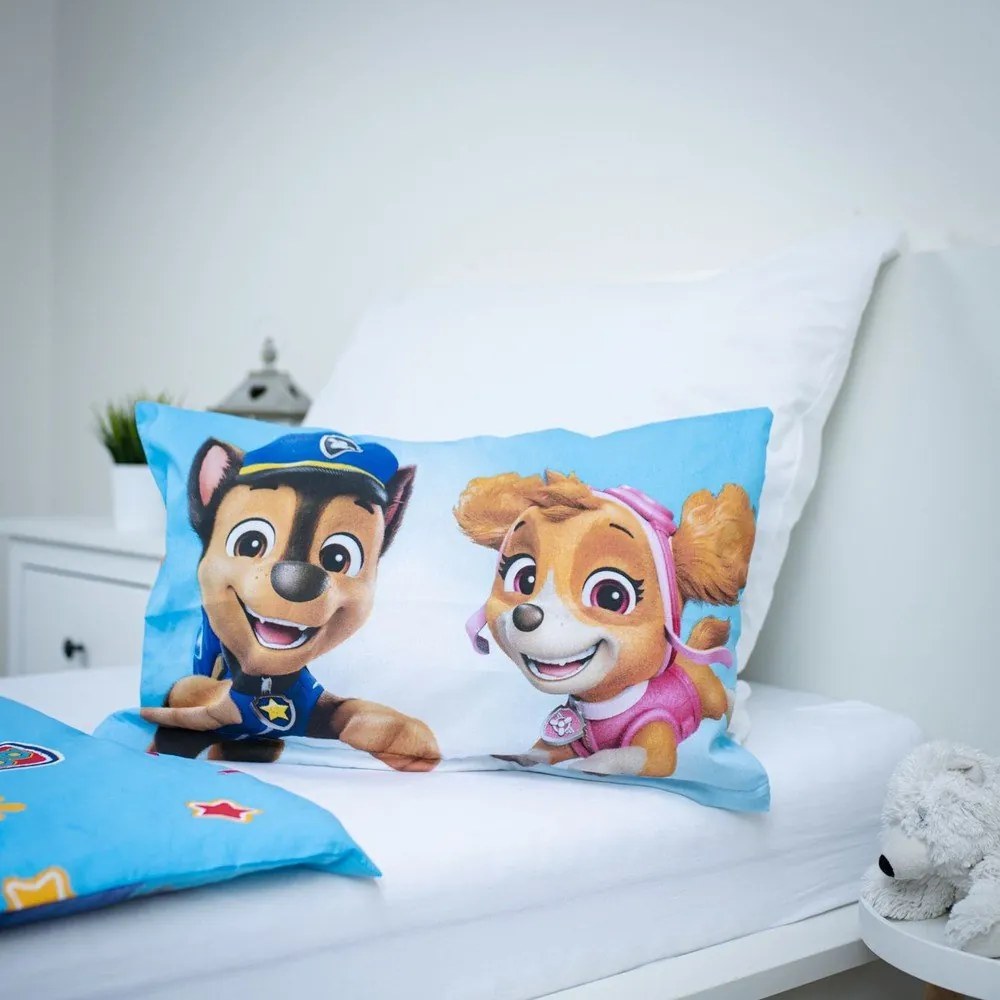 Bavlnená detská obliečka do postieľky 100x135 cm Paw Patrol – Jerry Fabrics