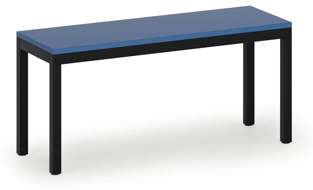 Šatníková lavica, sedák - lamino, dĺžka 900 mm, modrá