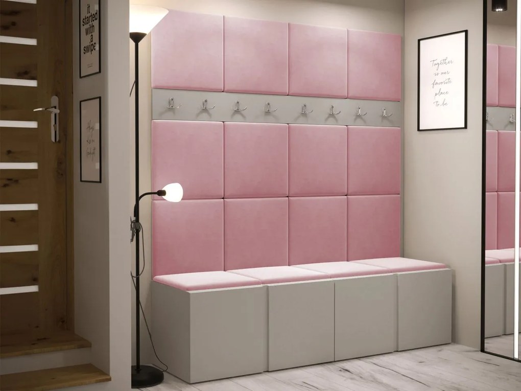 Predsieňová zostava Tavasz V, Farby: kašmír, Farba čalúnenia:: Manila 09