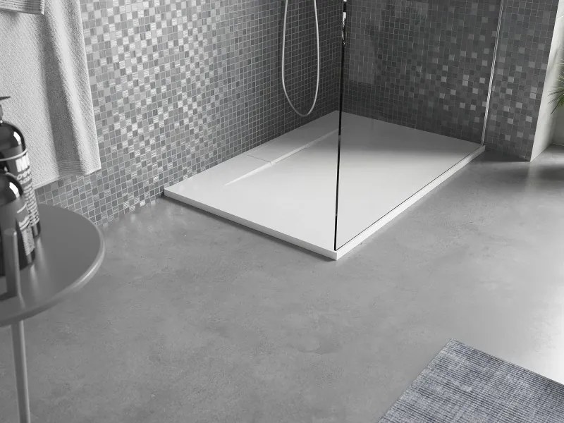 Mexen Egon, SMC obdĺžniková sprchová vanička 140 x 90 cm, biela, 4R109014