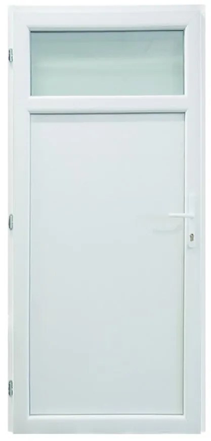 Dvere vchodové D33 90L biele