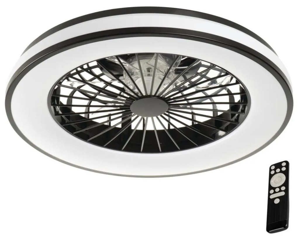 Kanlux 38033-LED Stm. svietidlo s ventilátorom PLAVE 48W/230V 3000/4000/6500K +DO