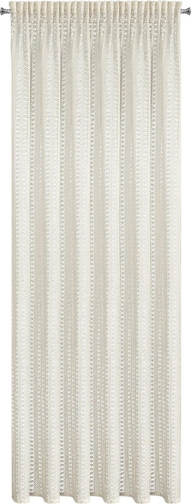 ZÁVES NA PÁSKE BONITA 140X270 CM PRÍRODNÁ