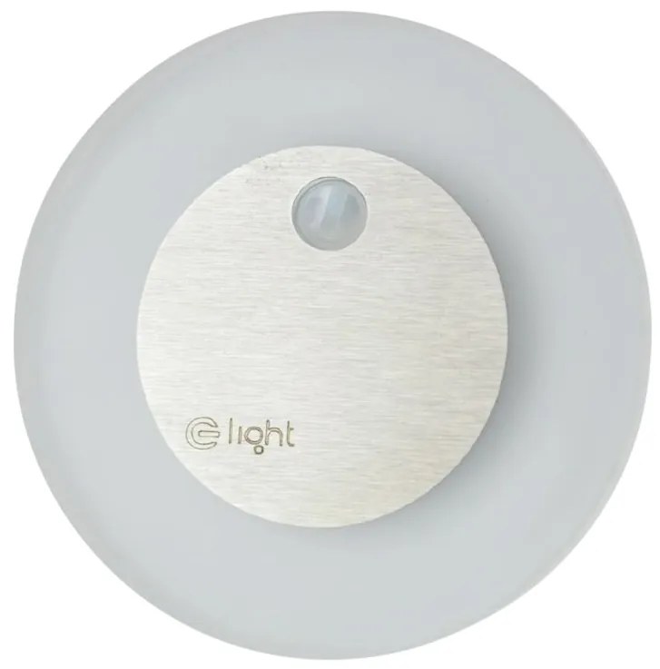Schodiskové LED svietidlo Oti, 1x LED 0,6w, 3000k, s, pohybový senzor