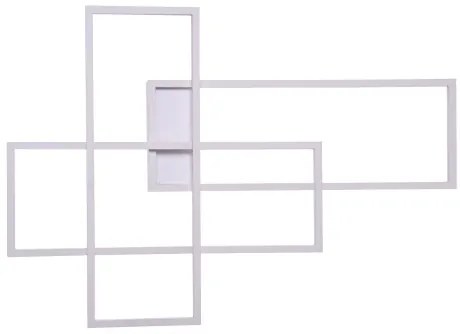 LED nástenné svietidlo Quadratus biele