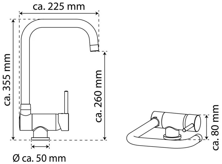 Eisl Kuchynská batéria Flexo  (100335820)