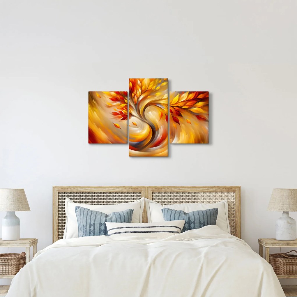 Obraz - Jesenný strom (90x60 cm)