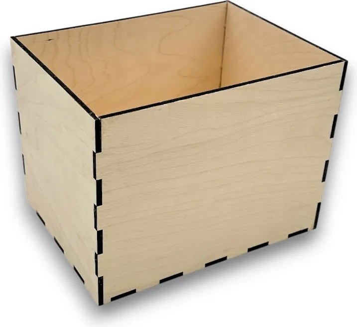 usporadejto.cz Drevený organizér do vysokého šuplíka, VASKY - M (20 x 15 x 15 cm)