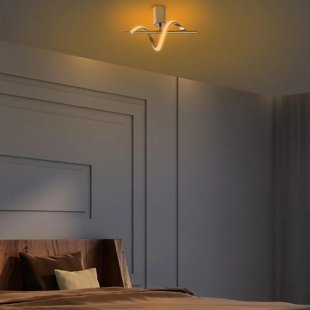 LED stropné svietidlo v zlatej farbe 7x41 cm Likma – Opviq lights