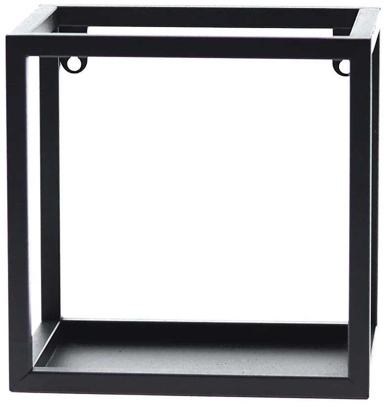 Polička Loft KWS-715/01 24x15 čierna