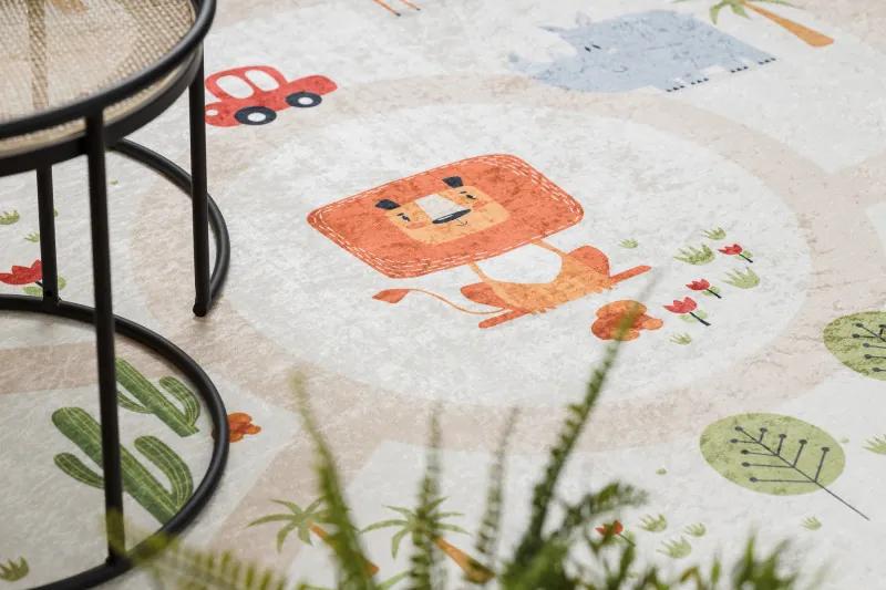 Dywany Łuszczów Detský kusový koberec Bambino 1165 Zoo - 120x170 cm