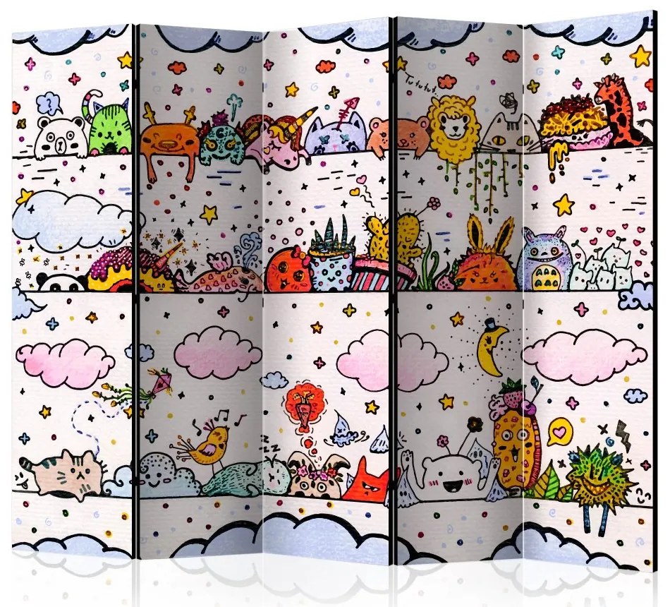 Artgeist Paraván - Funny Animals II [Room Dividers]