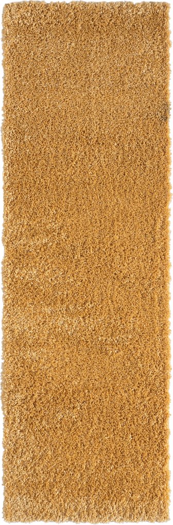 My Flair, Behúň My Shaggy goldgelb, 80x250, žltá, chodba / predsieň