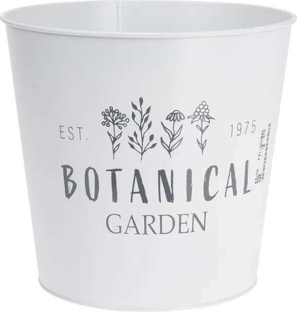 Kvetináč Botanical garden – biely 22 × 20 cm