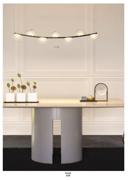 Redo 01-3244 - LED Stmievateľný luster na lanku SINCLAIR LED/35W/230V CRI 93 IP21