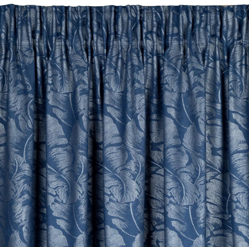 ZATEMŇOVACÍ ZÁVES NA PÁSKE SCARLET 140X270 CM NÁMORNÍCKA MODRÁ